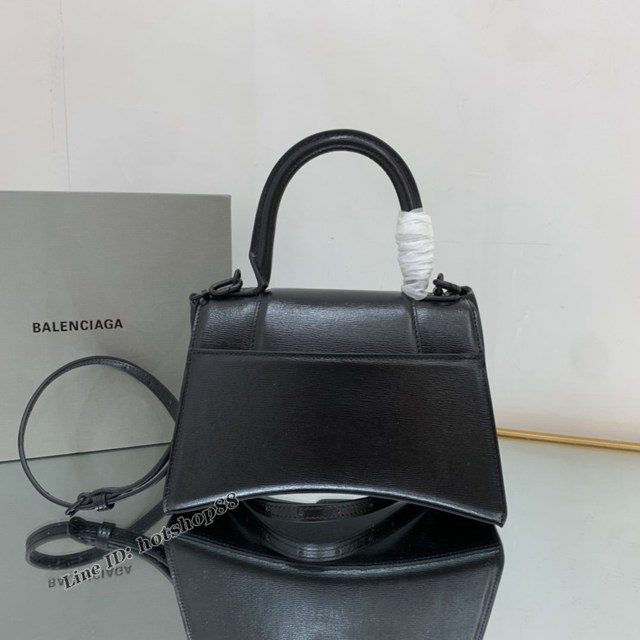 Balenciaga專櫃爆款手搓紋鑽扣S號手提包 巴黎世家Hourglass沙漏包 fyj1898